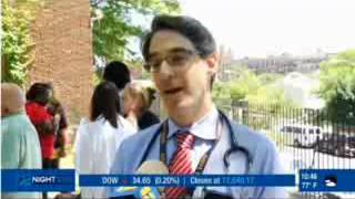 Image of Dr. Eric Appelbaum on television
