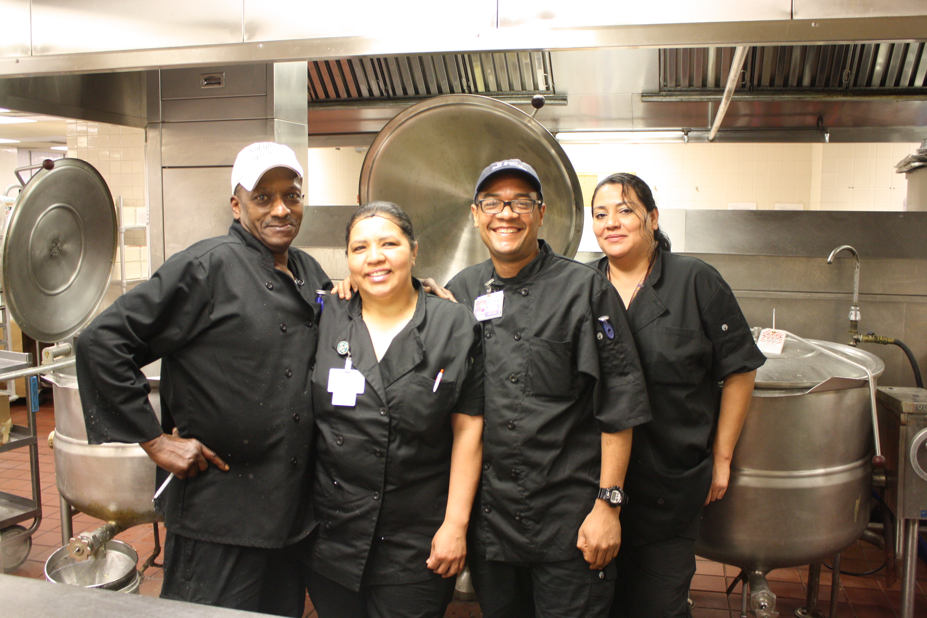 Image of Cooking Staff from Queens Park Hospital